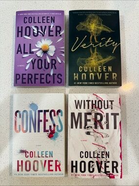 Confess - Without Merit - All Your Perfects - Verity Colleen Hoover - Paperback